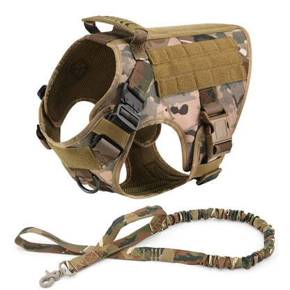 Military harness for large dog