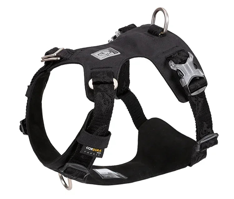 Light adjustable dog harness