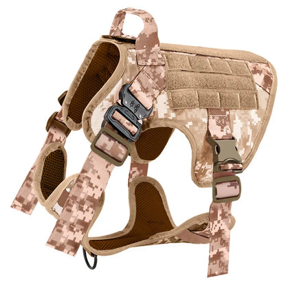 Military harness for large dog