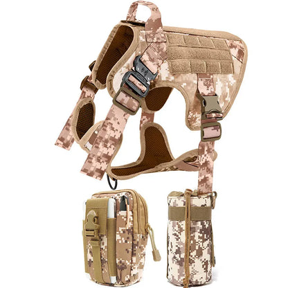 Military harness for large dog