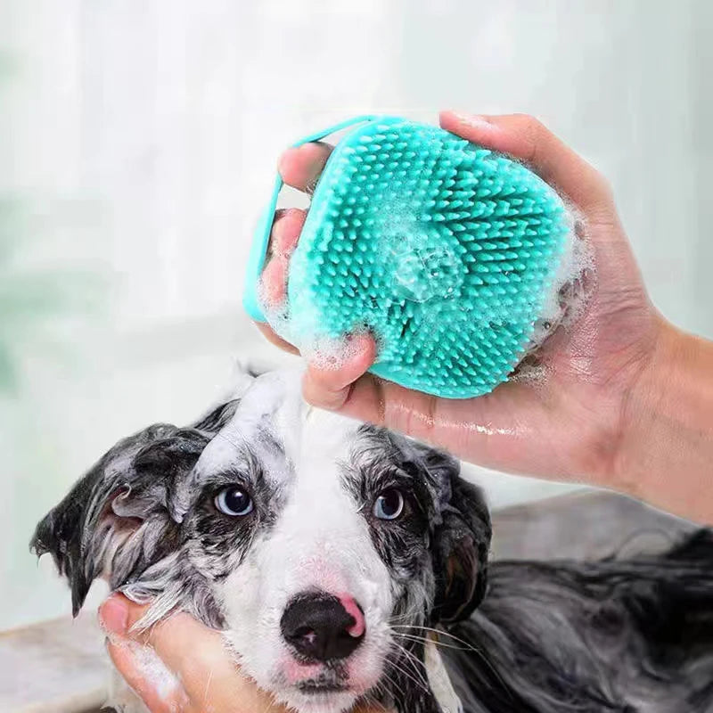 Soft Silicone Massager for Pet Care