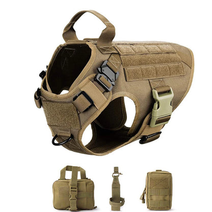 Military harness for large dog