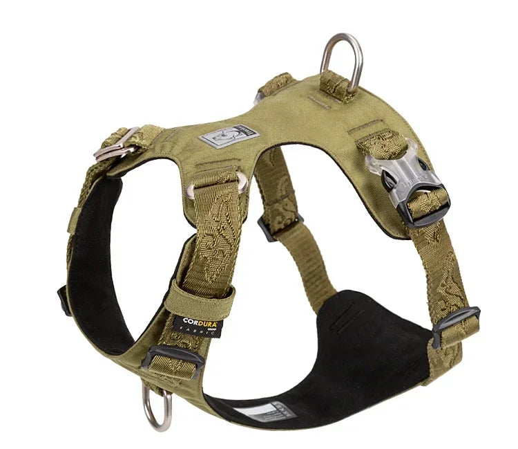 Light adjustable dog harness