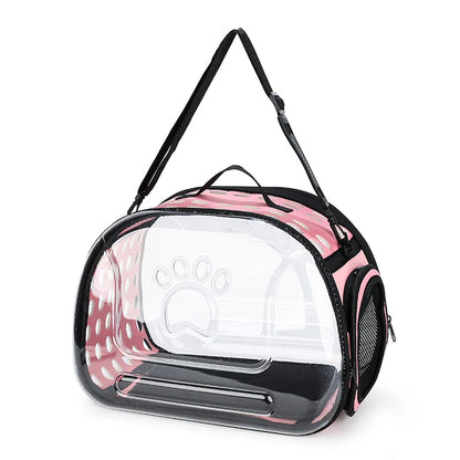 Transparent Foldable Pet Travel Bag