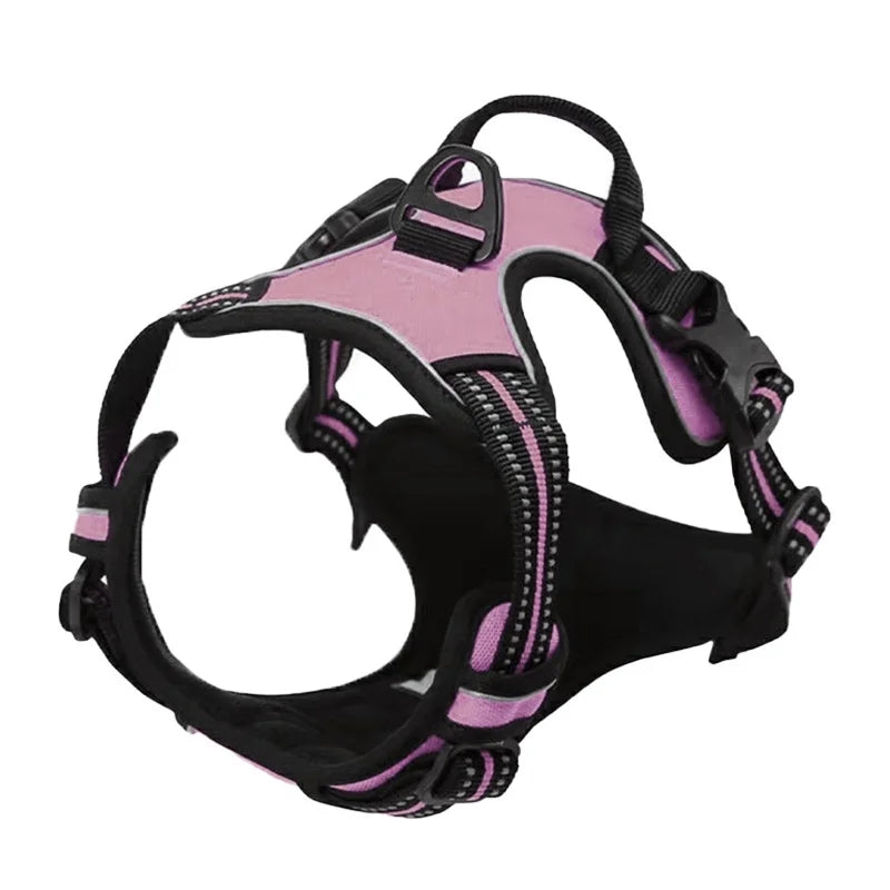 Dog harness vest with night Reflective Stripe