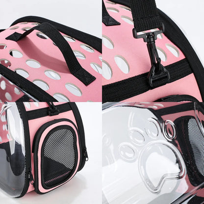 Transparent Foldable Pet Travel Bag