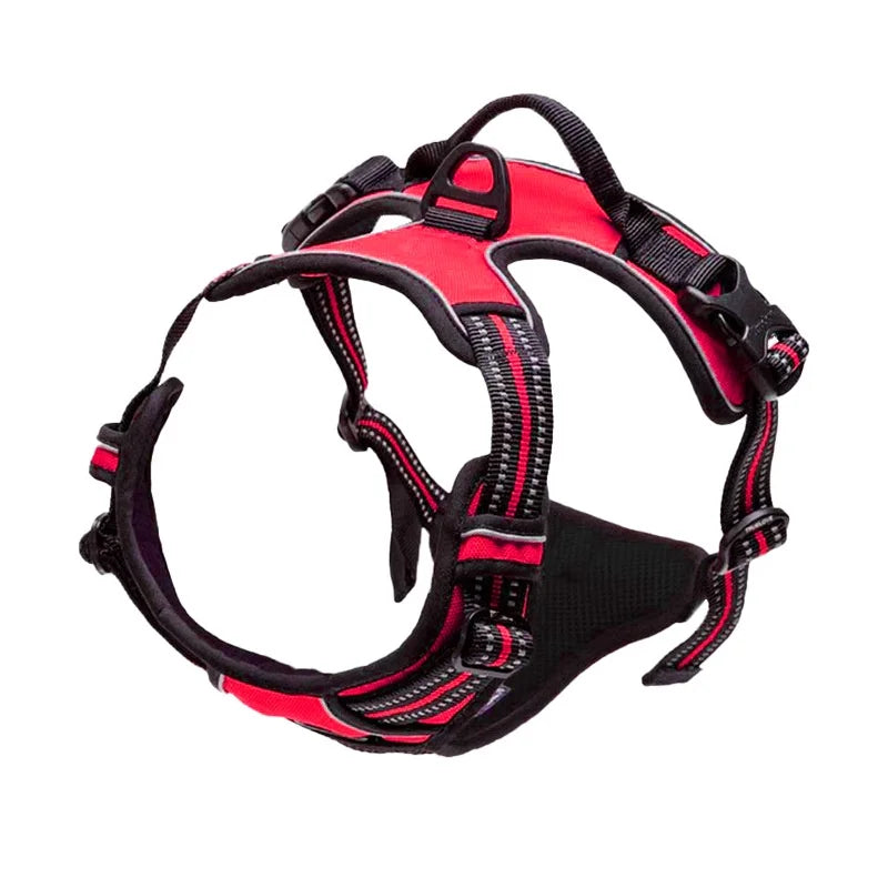 Dog harness vest with night Reflective Stripe