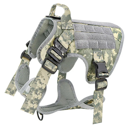 Military harness for large dog