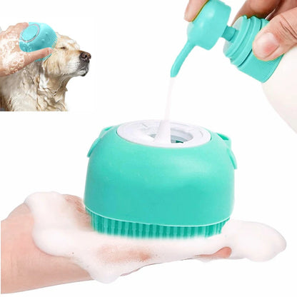 Soft Silicone Massager for Pet Care