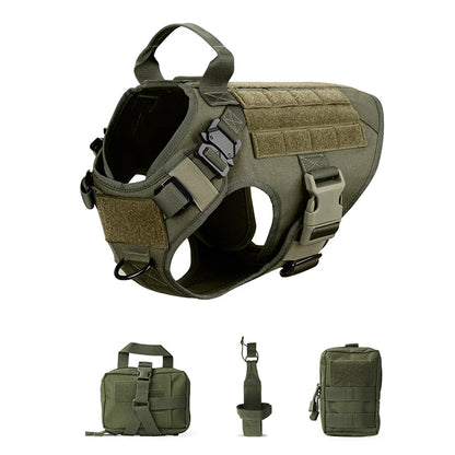 Military harness for large dog