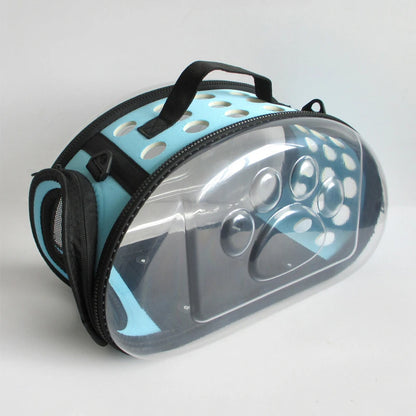 Transparent Foldable Pet Travel Bag