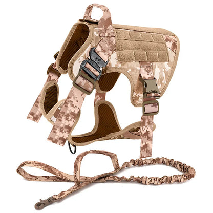 Military harness for large dog