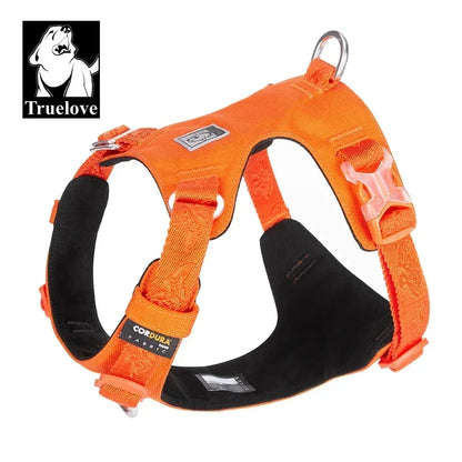 Light adjustable dog harness