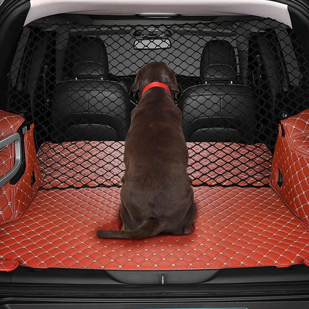 Insulating safety net for dogs in the car