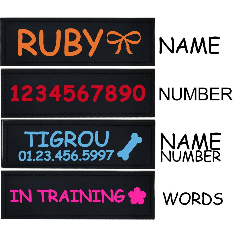 Personalized Dog Name Labels