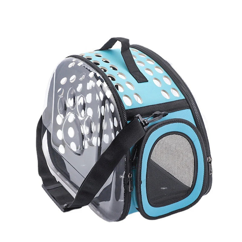 Transparent Foldable Pet Travel Bag