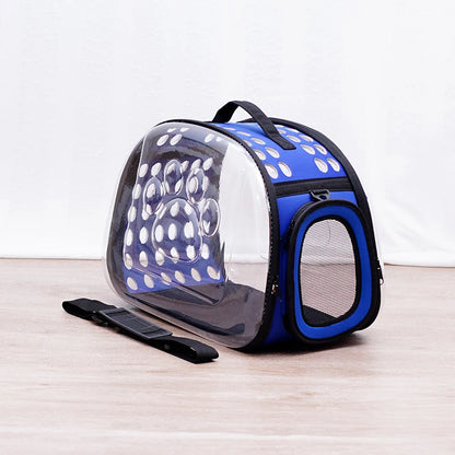 Transparent Foldable Pet Travel Bag
